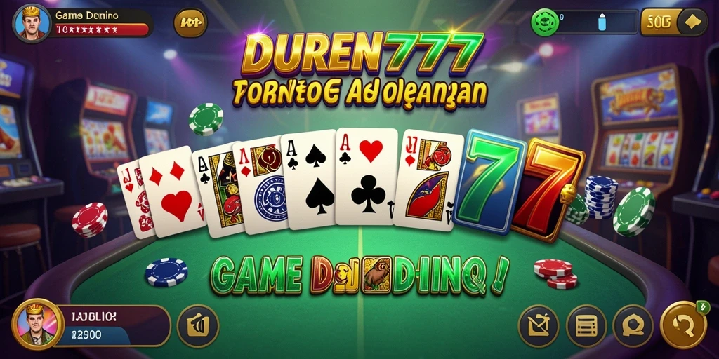 Tampilan gameplay DUREN777 yang seru dan menantang.