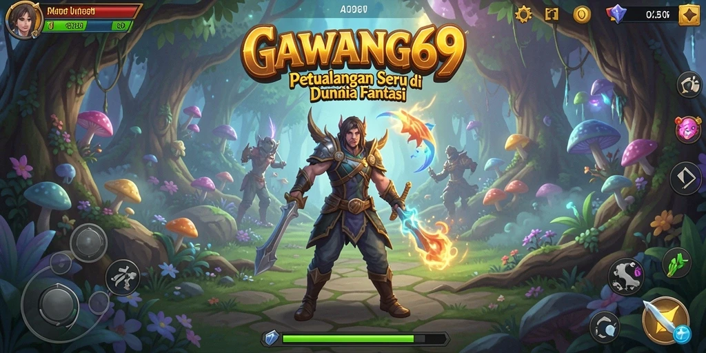 Screenshot GAWANG69 menampilkan aksi seru dalam gameplay petualangan.