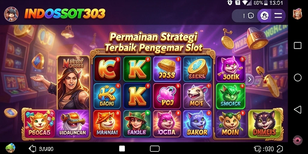 Tampilan gameplay menarik dari INDOSLOT303 dengan strategi yang menantang.