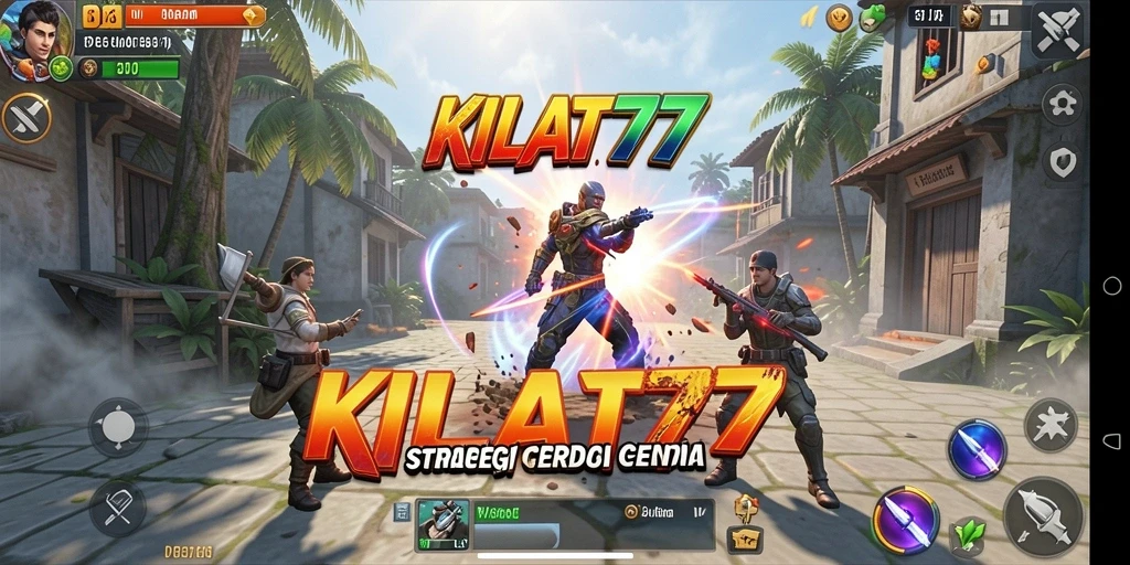Screenshot KILAT77 menunjukkan pertempuran strategi yang seru dan intens.