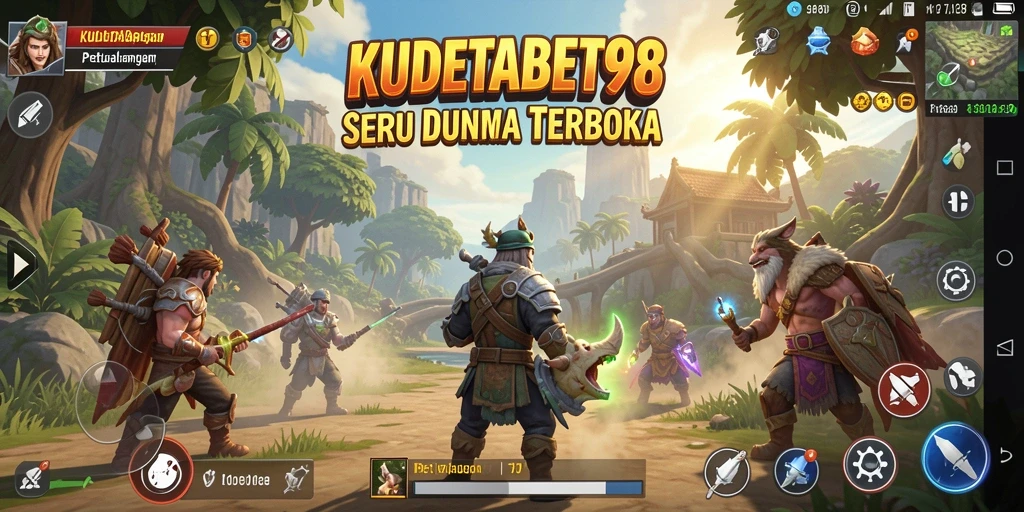 Tampilan gameplay seru di dunia terbuka KUDETABET98.