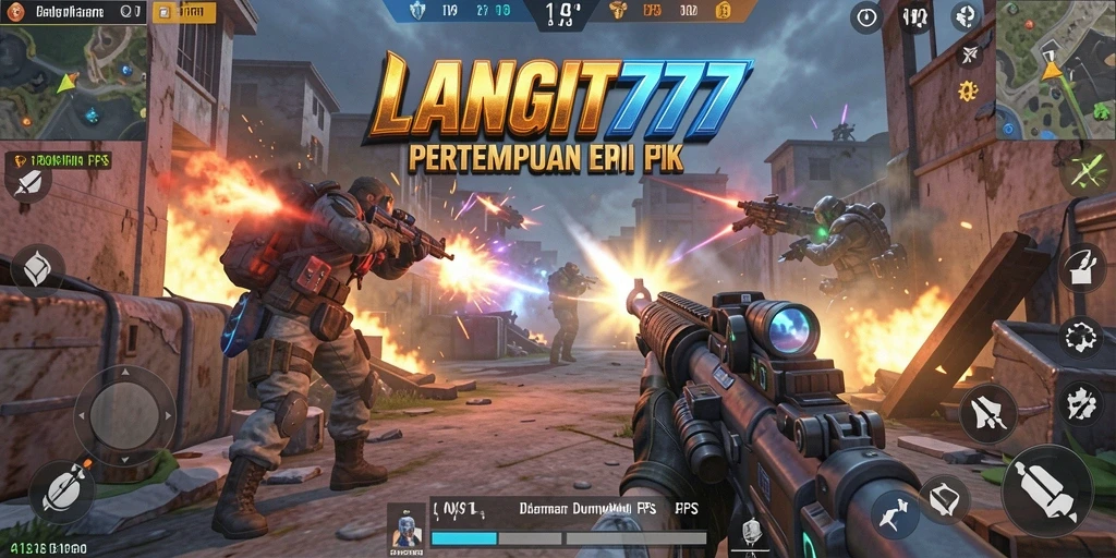 Gameplay LANGIT777 yang mendebarkan dengan aksi tembak-menembak menegangkan.