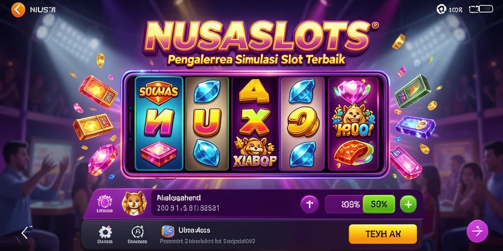 Tampilan gameplay NUSASLOTS yang memukau dan mendebarkan.