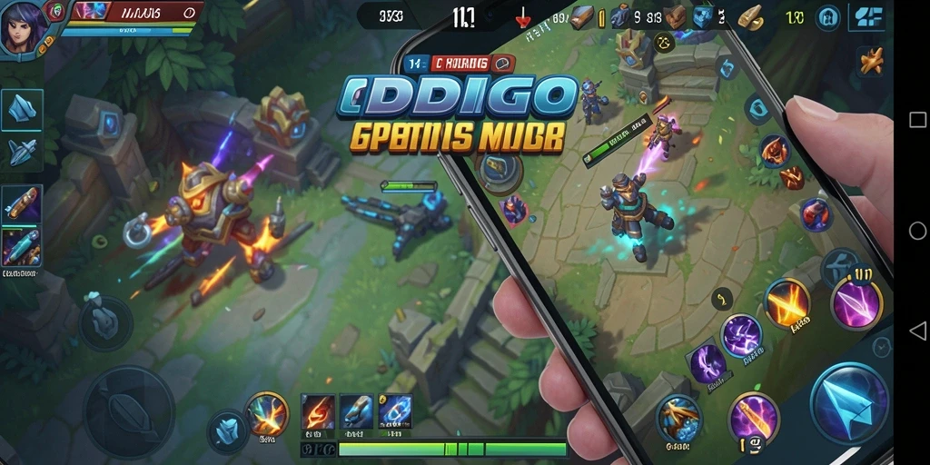 Tampilan gameplay ODDIGO yang penuh aksi dan strategi MOBA.