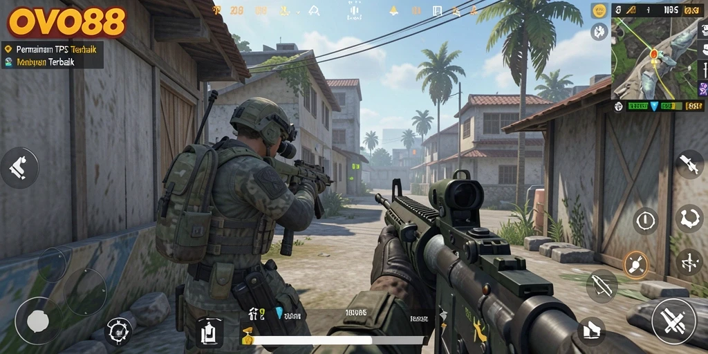 Gameplay mendebarkan dan grafis tinggi OVO88.