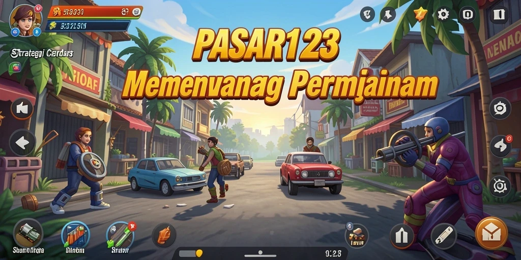 Tampilan thrilling dari gameplay PASAR123 yang penuh strategi.