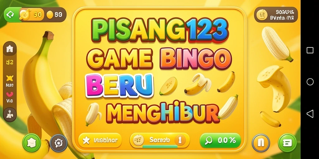 Tampilan gameplay PISANG123 yang seru dan interaktif.