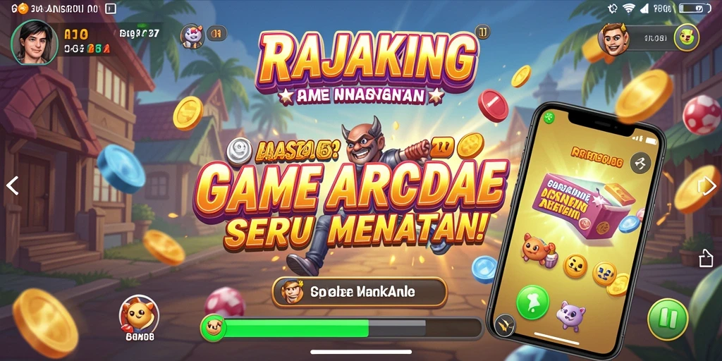 Tampilkan gameplay menarik dan penuh tantangan dari RAJAKING.