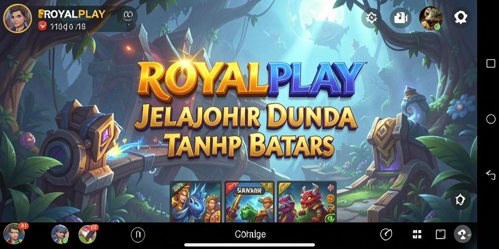 Tampilan gameplay mendalam di dunia terbuka yang menakjubkan.