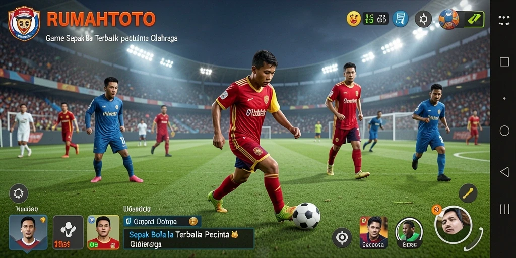 Tampilan gameplay RUMAHTOTO yang menegangkan dan realistis.