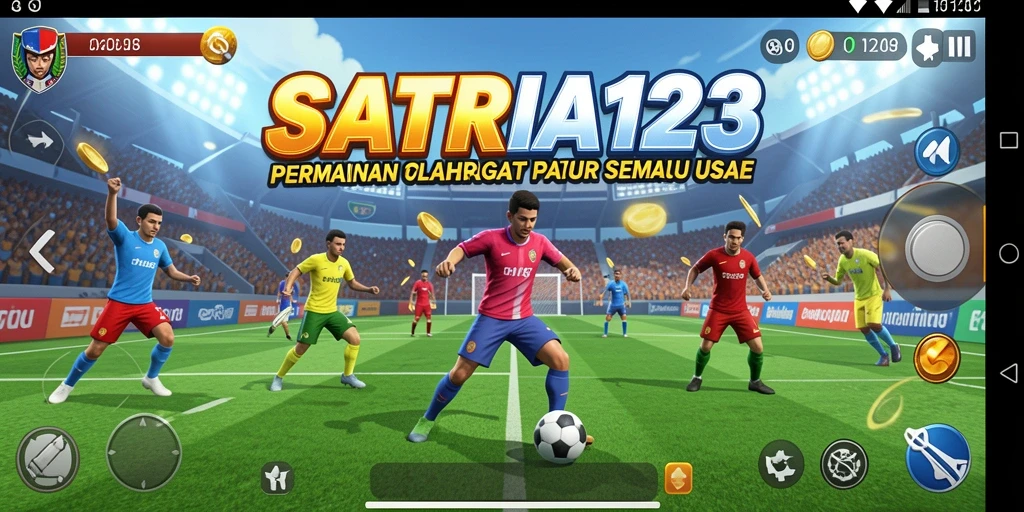 Tampilan gameplay seru dari SATRIA123 yang penuh aksi.