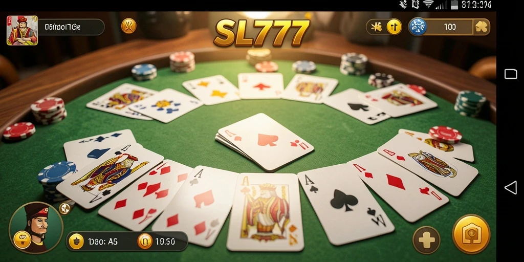 Tampilan gameplay Gaple yang penuh warna dan interaktif.